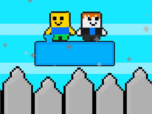 Play Noob vs Bacon Jumping Online