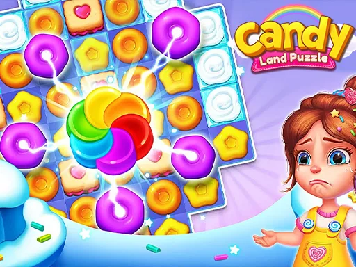 Play Candy Land Puzzle Game Online