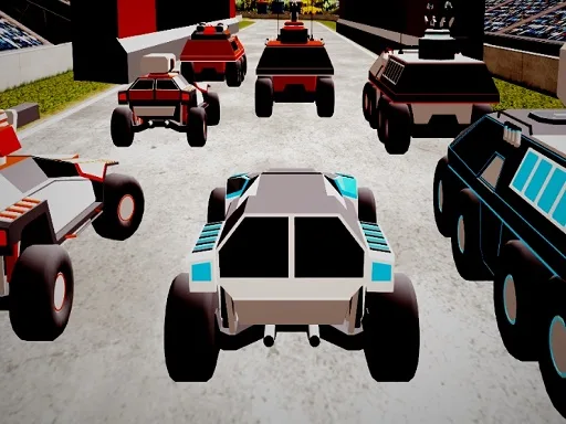Mad Car Drive Future Racing