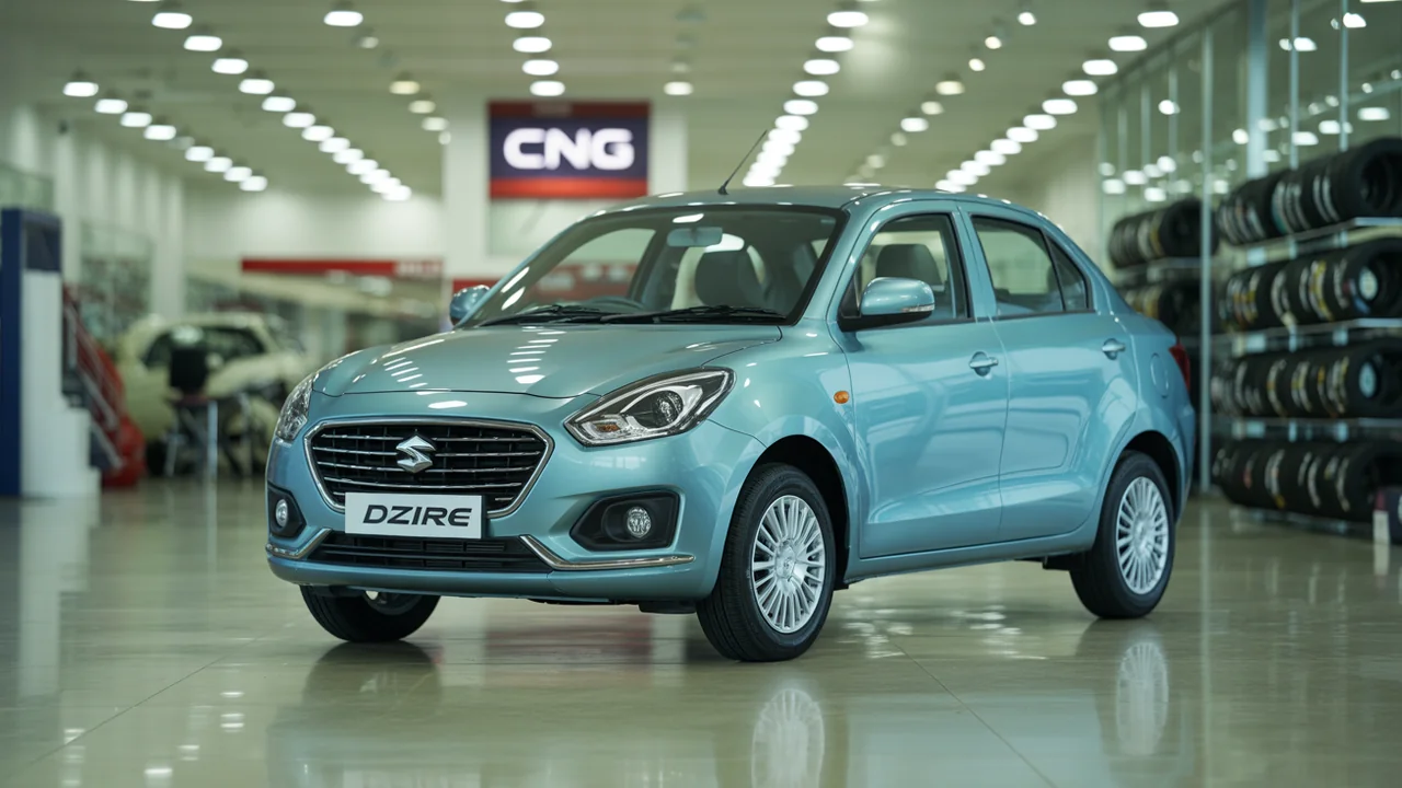 35km/kg Mileage वाली Maruti Dzire CNG 2026 ने उड़ाए होश! कम खर्च में ज्यादा चलने वाली Best Family Car