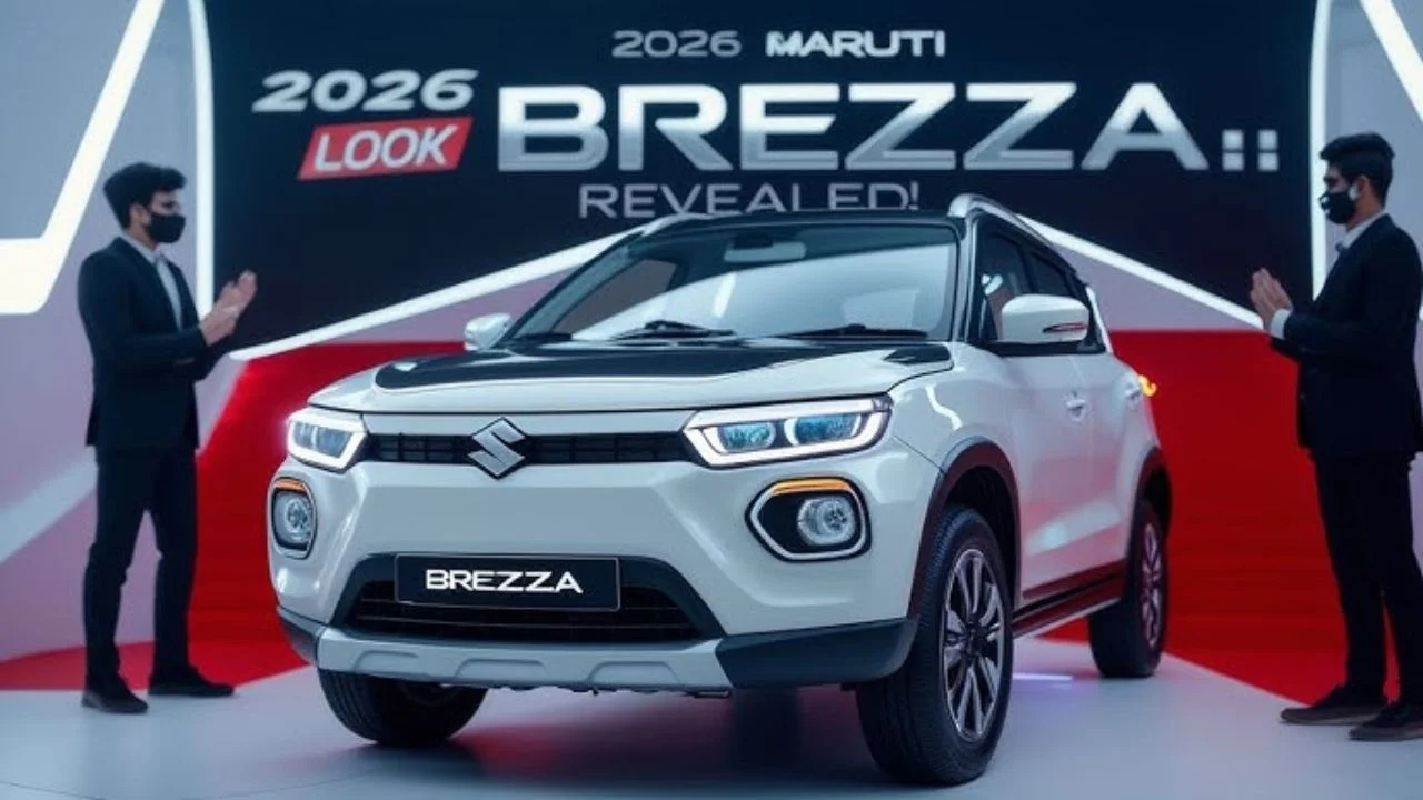 Maruti Brezza 2026: 30KM/KG CNG Mileage, New Features और दमदार लुक के साथ बनी Family की First SUV Choice!