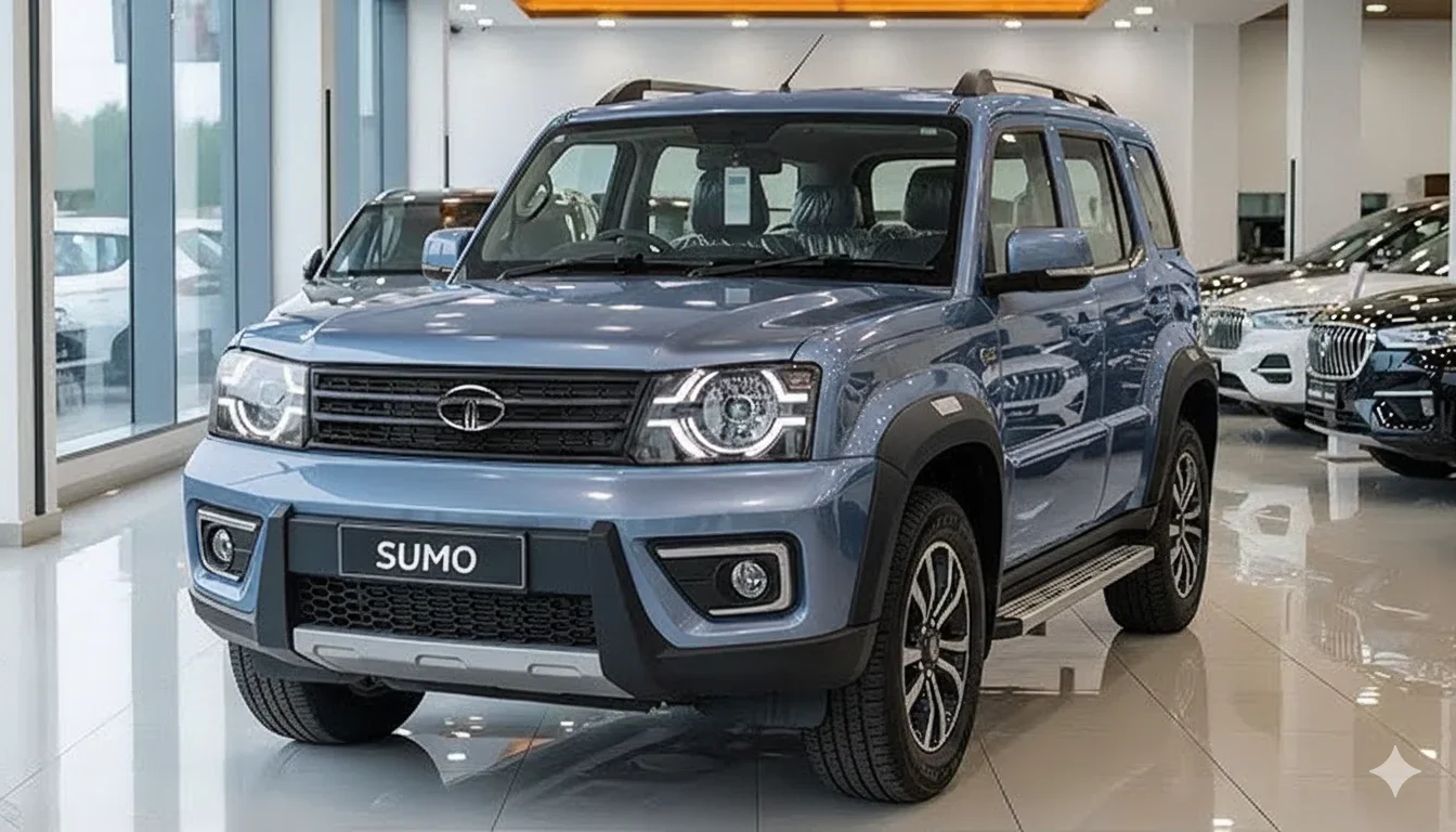 पुरानी Sumo का नया अवतार! Tata Sumo BS6 2026 की पहली झलक, कीमत ₹10 लाख से कम?