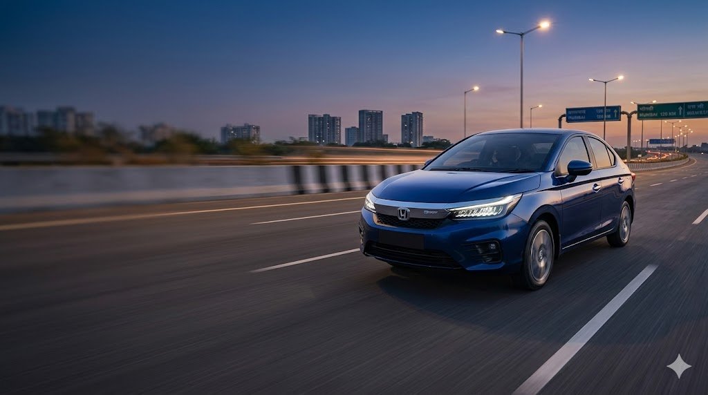 Honda City Hybrid 2026: 27 Kmpl का धांसू माइलेज और लग्जरी फीचर्स, अब पेट्रोल का खर्च होगा आधा!