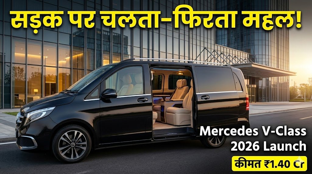 Toyota Vellfire की शामत! भारत में लॉन्च हुई Mercedes की महल जैसी लग्जरी कार, फीचर्स देख उड़ जाएंगे होश!